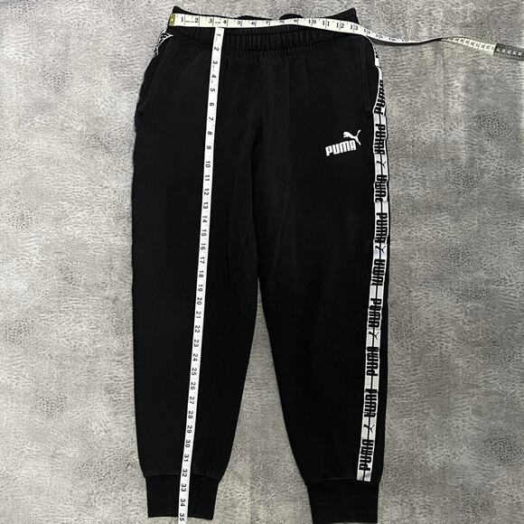 Puma embroidered sweatpants black - Picture 3 of 7